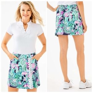 New Lilly Pulitzer UPF50+ Luxletic Daphne Skort